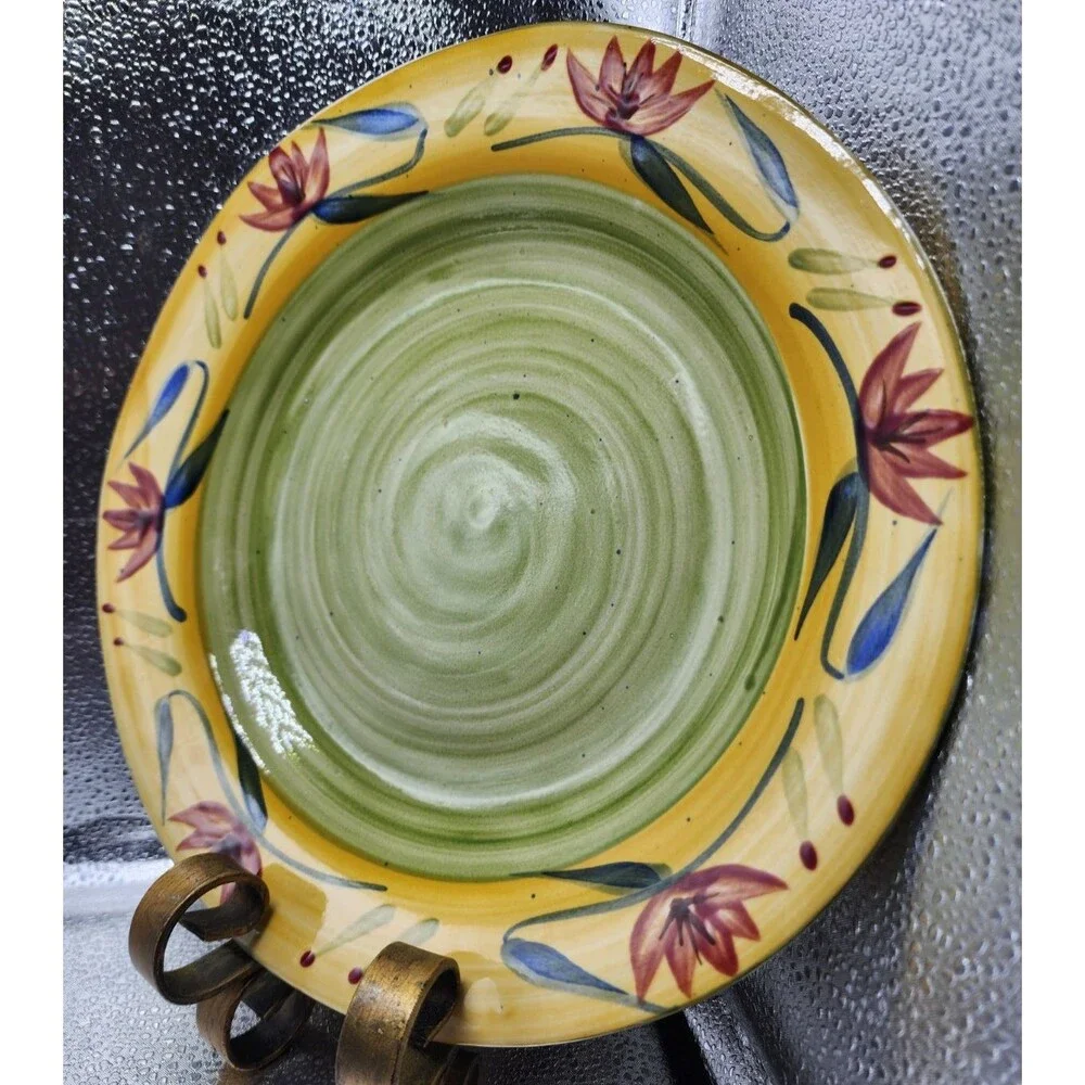 Pier 1 Imports Handpainted Stoneware 